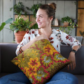 開花ナスタスティームズベリーホームデコレーション クッション