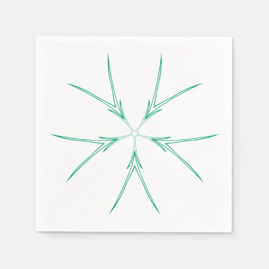 開花ナプキン スタンダードカクテルナプキン (正面)