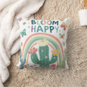 開花ハッピー クッション (ブランケット)