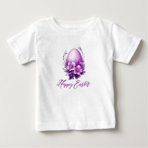 開花バライースターエッグ ベビーTシャツ