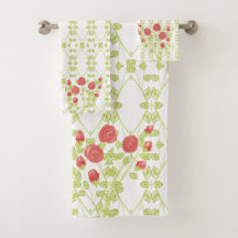 開花バラ パターン（の模様が）ある