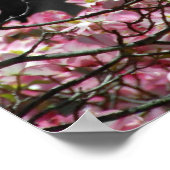 開花バルコニー ポスター (角)