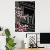 開花バルコニー ポスター (ホームオフィス)