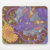 開花パープルドラゴン マウスパッド (正面)