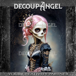 開花ビクトリアンの切り離し 薄葉紙