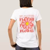 開花ビベスTシャツ Tシャツ (裏面)