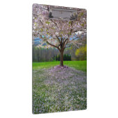 開花ピンクさくらんぼの森の花の木 クリップボード (右)