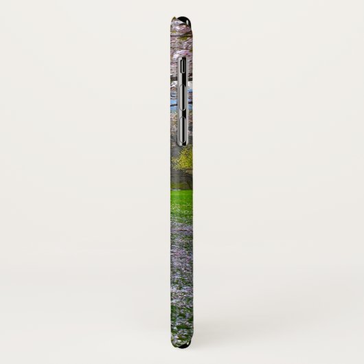 開花ピンクさくらんぼの森の花の木 Case-Mate iPhoneケース (裏面/左)