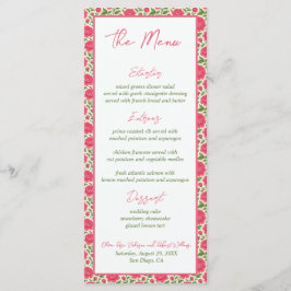 開花ピンク牡丹結婚植物園 メニュー