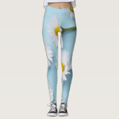 開花フュージョンレギンス鮮やか:フローラエレガンス レギンス (正面)