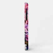 開花フローラサン明るい赤紫色ピンクアート Case-Mate iPhoneケース (裏面/左)