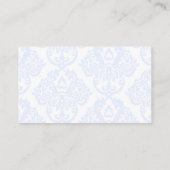 開花フローラベビー図書のベビー エンクロージャーカード (裏面)