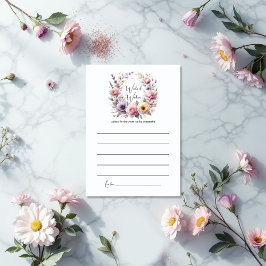 開花フローラ語のベビー母親愛なる アドバイスカード