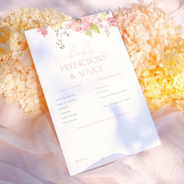 開花ベビーベビーシャワー予測&アドバイスゲーム (クリエイターアップロード済み)