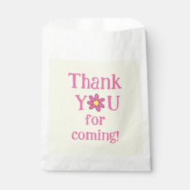 開花ベビー開花シャワー フェイバーバッグ