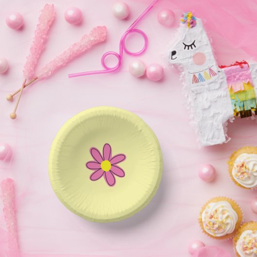 開花ベビー開花ベビーシャワー ペーパーボウル (パーティー)