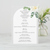 開花ホワイト結婚フローラ プログラム (スタンド正面)