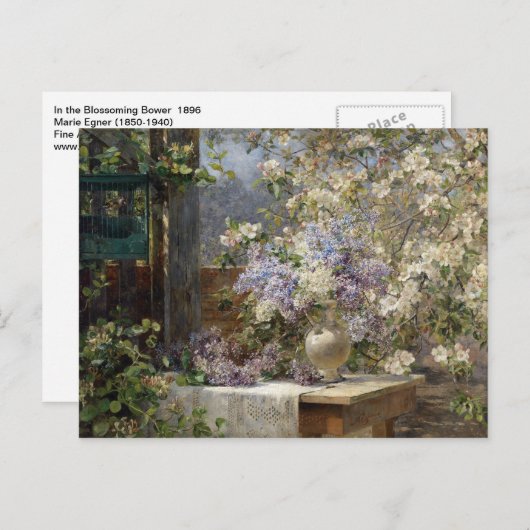 開花ボーワーバイエグナー ポストカード (正面/裏面)