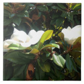 開花マグノリア タイル (正面)