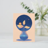 開花ミスティックナイトフクロウガーデン シーズンポストカード (スタンド正面)