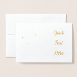 開花モダン抽象芸術 箔カード