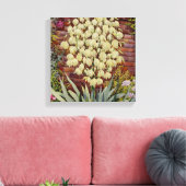 開花ユッカ キャンバスプリント (インサイチュ (リビング))