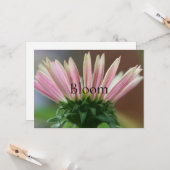 開花ライフスタイルグリーティングカード カード (正面/裏面インサイチュ)