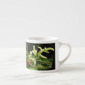 開花ルバーブ茎自然写真 エスプレッソカップ (右)