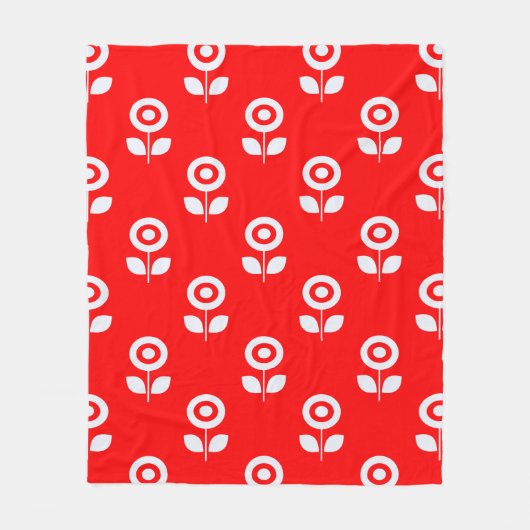 開花ループ | BL-02 | フリースブランケット (正面)