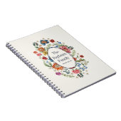 開花レシピ書 ノートブック (右側)