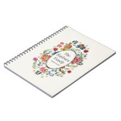 開花レシピ書 ノートブック (左側)