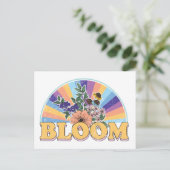 開花レトロフローラ ポストカード (スタンド正面)