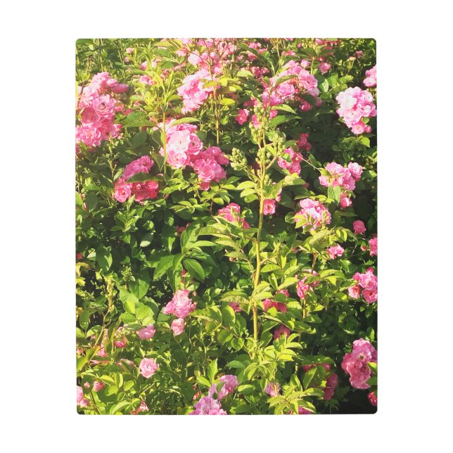 開花ロザリウム メタルプリント (正面)