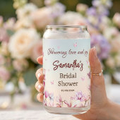 開花ロマンス – ブライダルシャワー ガラス缶