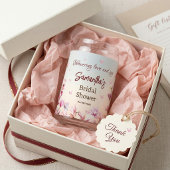 開花ロマンス – ブライダルシャワー ガラス缶