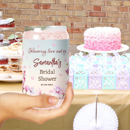 開花ロマンス – ブライダルシャワー ガラス缶