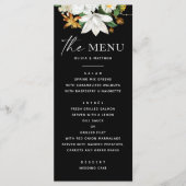 開花ヴィンテージ椿。エレガント結婚の メニュー (正面)
