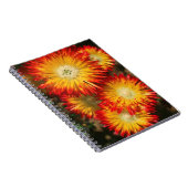 開花中の氷植物 ノートブック (右側)