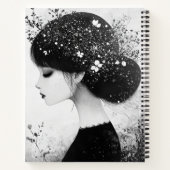 開花内: Self Discoveryのジャーナル ノートブック (裏面)