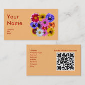 開花名刺 名刺 (正面/裏面)