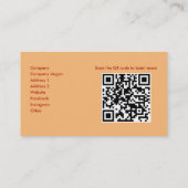 開花名刺 名刺 (裏面)