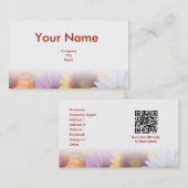 開花名刺 名刺 (正面/裏面)