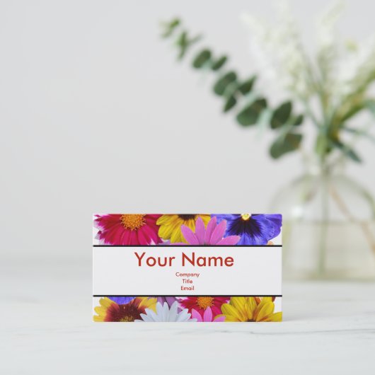 開花名刺 名刺 (スタンド正面)