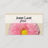 開花名刺 名刺 (正面)