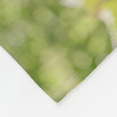 開花園の標準シュナウザーパピー フリースブランケット (角)