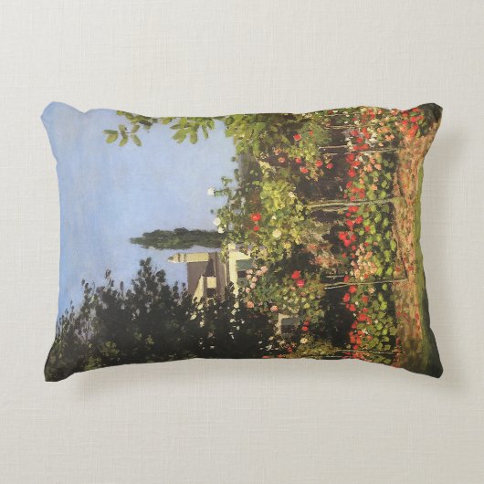 開花園アットザインテアドレスバイクロード・モネ アクセントクッション (正面)