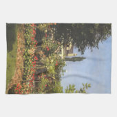 開花園アットザインテアドレスバイクロード・モネ キッチンタオル (横)