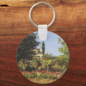 開花園アットザインテアドレスバイクロード・モネ キーホルダー (正面)