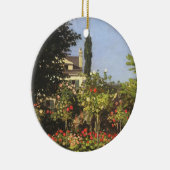 開花園アットザインテアドレスバイクロード・モネ セラミックオーナメント (右)