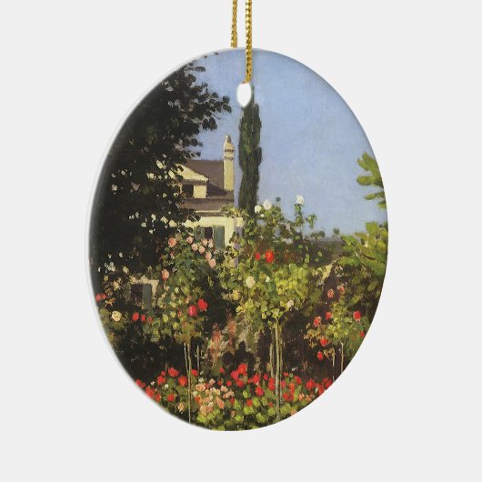 開花園アットザインテアドレスバイクロード・モネ セラミックオーナメント (右)